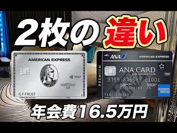 ana アメックス プラチナ カード と アメックス プラチナ カード の 違いを徹底解説!メリットと特典を比較