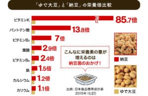 大豆と納豆の違い:栄養価や健康効果を徹底解説!